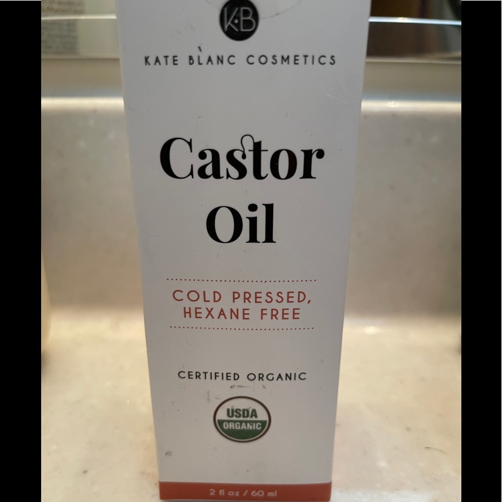 New 2 oz Castor Oil Cold pressed